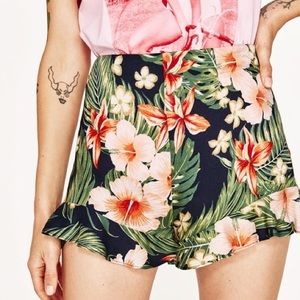 Floral shorts